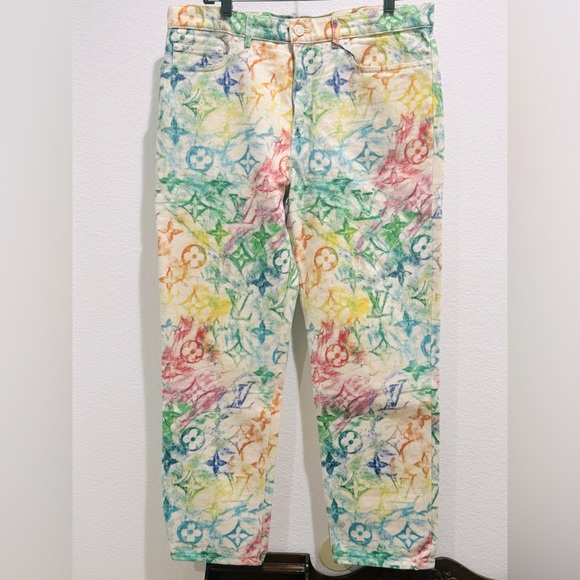 Louis Vuitton Other - NWTS Louis Vuitton *RARE* Pastel Monogram Jeans